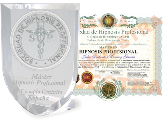 titulo máster hipnosis profesional