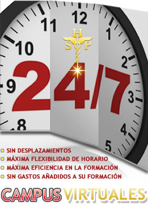 distribución de las clases en el campus virtual hipnosis